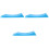 3 Pcs Dead-Lift Silicone Pad Plate Protection 4