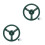 2Pcs Swing Disc Large Round Plate Playground Accessory 7
