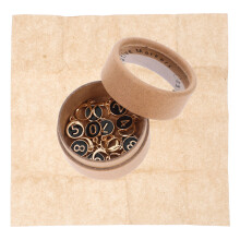 50 Pcs Number 0-9 Removable Clip On Metal Knitting Markers For Sewing