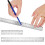 4pcs Ruler Cork Backing For Students Crafters And Math Measuring Tasks In Classrooms Workshops 2