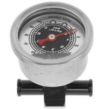 Raindrops Black Pressure Gauge For Car Fuel System Maintenance