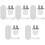 5Sets Silver DIY Weaving Bracket Rope Wood Wrist Rope Maker Craft Tool 4