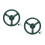 2Pcs Swing Disc Large Round Plate Playground Accessory 6