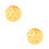 2Pcs Yellow Plush Biscuit Hugging Pillow Decorative Doll Toy 7