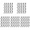5 Pieces Rack Peg Board Tool Organization Garage Hooks 2