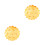 2Pcs Yellow Plush Biscuit Hugging Pillow Decorative Doll Toy 5