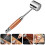 2 Pcs Kitchen Gadget Steak Meat Hammer Mallet Assorted Color 9