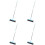 4Pcs Durable Floor Cleaner Squeegee with Long Handle Multi-Use Tool 7