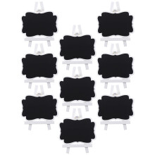 18Pièces Petits Tableaux Noirs Effaçables Pour Décoration Maison