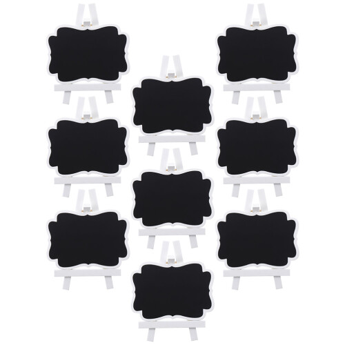 18Pièces Petits Tableaux Noirs Effaçables Pour Décoration Maison
