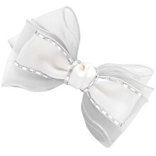 5St Strik Haarclips Wit Voor Klassieke Haardecoratie