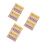 12 Pcs V Shaped Acrylic Reserved Sign For Hotel Reception Seating 4