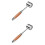 2 Pcs Kitchen Gadget Steak Meat Hammer Mallet Assorted Color 6