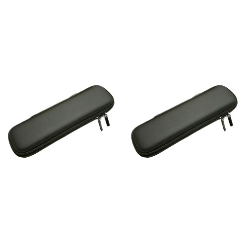 2pcs Pen Holder Case Student Pencil Case Children Pencil Case Black 1