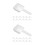60Pcs Plastic Laundry Powder Scoops White Reusable Measuring Spoons 7