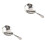 2 Pack Cocktail Shaker Bar Drink Strainers Stainless 3