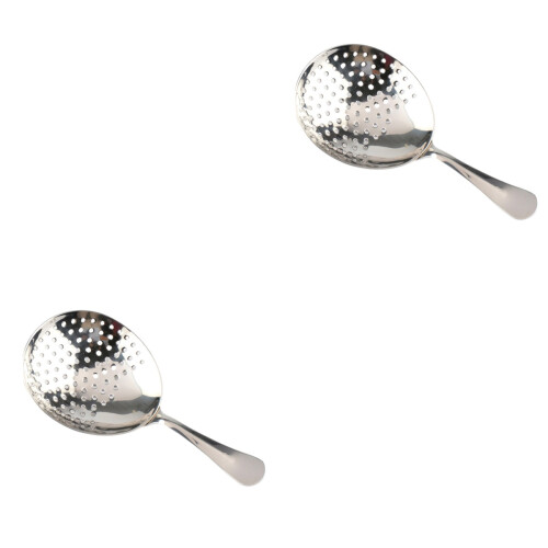 2 Pack Cocktail Shaker Bar Drink Strainers Stainless 2
