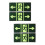 4 Pcs Acrylic Luminous Emergency Exit Sign Wall Indicator 7
