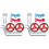 2 Sets Secondary Wheel Mute Child 2