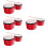 4Sets Bongos Smooth Surface Lightweight Durable Drum Set 9