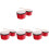 4Sets Bongos Smooth Surface Lightweight Durable Drum Set 4
