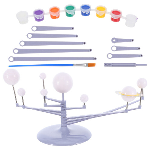 2Pcs Planets Solar System Model Stem Educational Toy For Kids 2