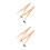 4Pcs Wood Teaching Compass Khaki Adjustable Radius Math Drawing Tool 7