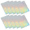 10Feuilles Stickers Alphabets Vinyle Holographique Décors DIY Créatifs 7