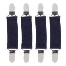 3 Count Bed Sheet Clip Fasteners Grippers Elastic Belt Fixed Buckle