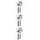 3Pièces Bouton De Chasse D'eau Argenté, Compatible Wc Double Flush 7