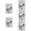 5Pcs Adhesive Shower Head Holder For Hand Held Sprayer 11
