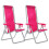 10 Pcs Mini House Deck Chair Simulation Folding Beach Chair Model 1