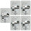 5Pcs Adhesive Shower Head Holder For Hand Held Sprayer 7