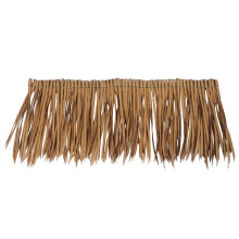 Set Of 2 Garden Hut Grass Roof Synthetic Roofing Banquet Light Brown