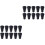 2 Pieces Walking Stick Head Protect Equipment Pole Tip Protectors 3