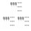 45 Pcs Perfume Bottle Sprayer Replacement Pump Silver 6