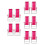 10 Pcs Mini House Deck Chair Simulation Folding Beach Chair Model 4