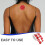Stickers Bronzage Autocollants Décoratifs Rouge 10