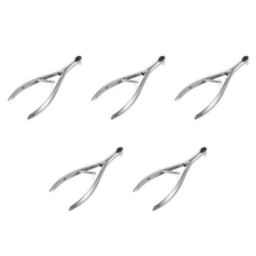 5Pcs Silver Surgical Nasal Durable Metal Ent Specialist Tools 2