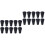 2 Pieces Walking Stick Head Protect Equipment Pole Tip Protectors 4