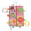 Soft Toy For Baby, Huggable Design With Interactive Tags Machine Washable Starfish Shaped Teether Soft Comforter Security Blanket For Infants 8