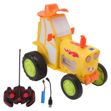 Macchina telecomandata per bambini dai 3 ai 7 anni, veicolo RC completamente funzionante con musica dinamica e fantastiche funzioni di illuminazione
