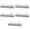 5Pcs Temporary Car Parking Phone White Plastic Dashboard 8