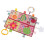 Soft Toy For Baby, Huggable Design With Interactive Tags Machine Washable Starfish Shaped Teether Soft Comforter Security Blanket For Infants 5