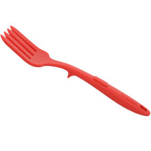 3 Pcs Pasta Server Utensil Silicone Fork Reusable Forks Large Cooking