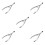 5Pcs Silver Surgical Nasal Durable Metal Ent Specialist Tools 6