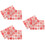 6 Pcs Hamster Cooling Mat For Small Pets Summer Bed 8