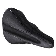 2Pcs Black Bike Saddle Thick Pad Comfortable Cushion for Cycling Seat