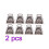 2 Pieces Hand Bells Child Cowbells Noisemaker Calling With Handle 1
