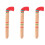 3 Pcs Creative Children Pull Wood Toy For Early Education 4